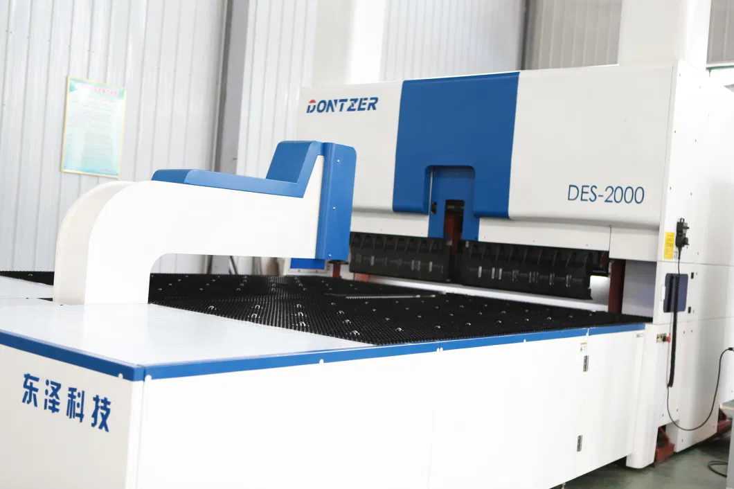 Multi- Axes Control Automatic Turret Hole Punching Press Machine on Sale for Aluminum Copper Stainless Steel Coil Shutters