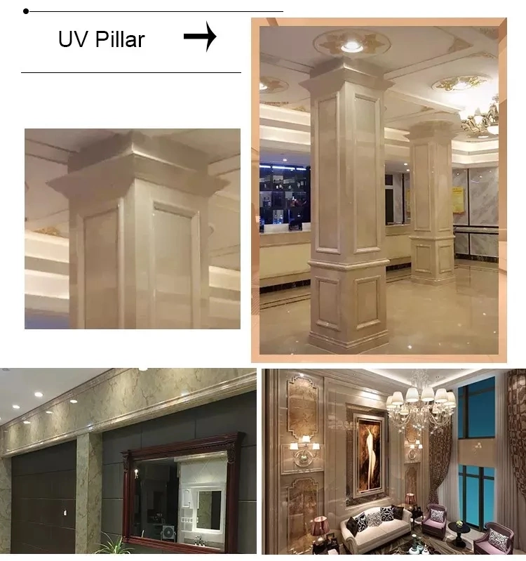 Interior Decoration Flex 3mm PVC Marble Sheet Wall Panel