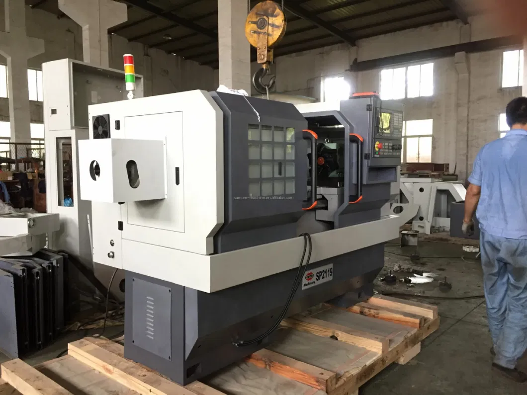 Ck0640 Ck6136 Ck6140 Ck6150 Ck6166 Ck6180 1/1.5/2/3m Siemens GSK Fanuc Frame Automatic CNC Torno Metal Lathe Machine with 6/8 Way Turret Hongda ODM Horizontal