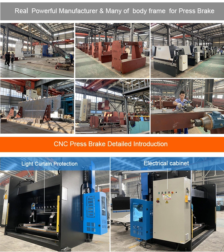 Press Brake Machine, Hydraulic Press Brake, CNC Press Brake, Servo Hybrid Press Brake, Sheet Matel Bending Machine 3-8 Axis with Ce Certification