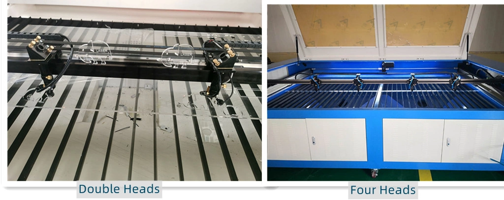 CNC Laser for Wood Acrylic Fabric Cutting with CO2 80W 100W 150W 180W 300W Laser Tube