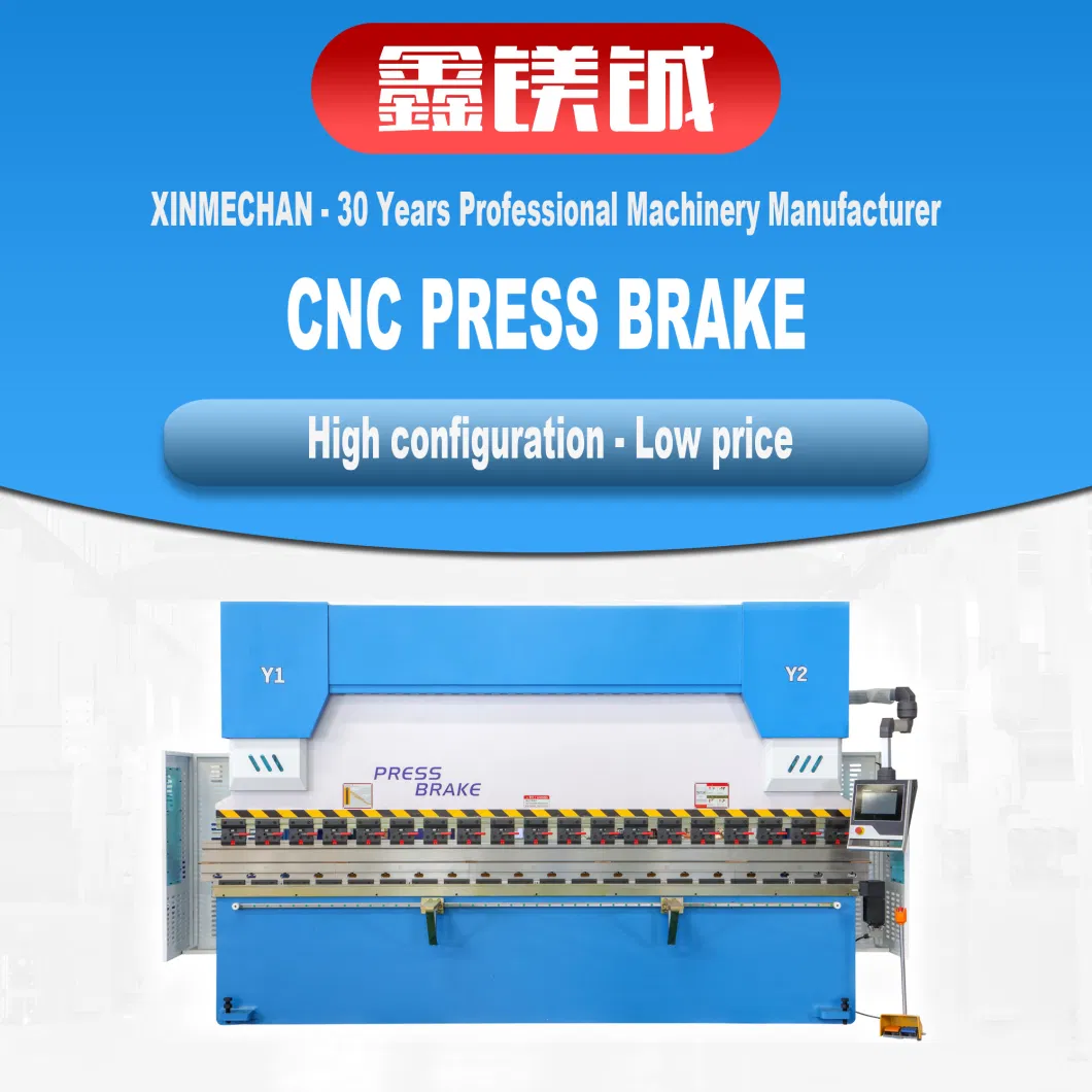 Sheet Metal Hydraulic Automatic CNC Press Brake with Delem Da53t