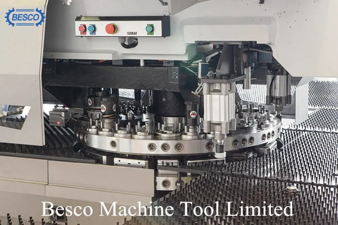 Besco Popular Hydraulic CNC Turret Punch Press for Sheet Metal