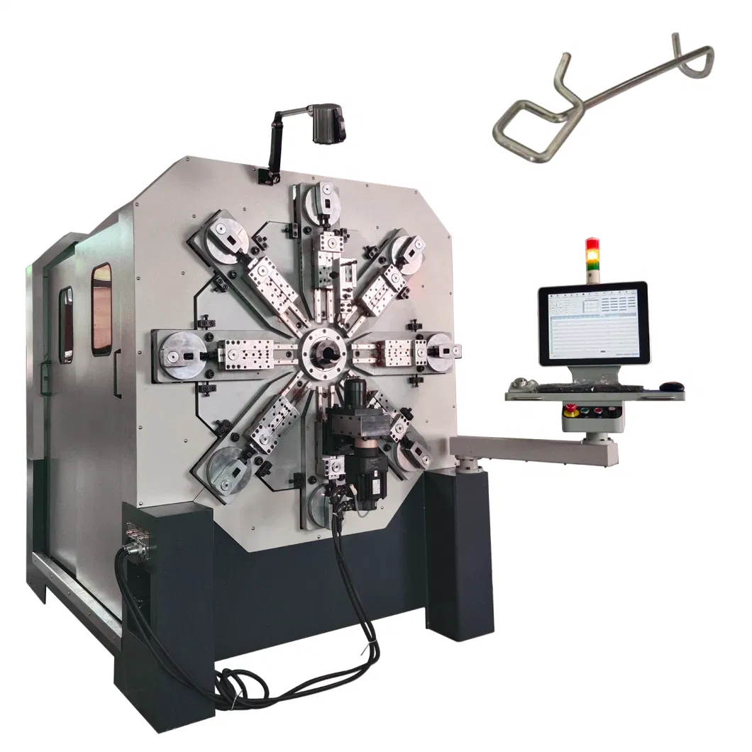 Automatic CNC 12axis Camless Compression Extension Torsion Spring Forming Making Machine