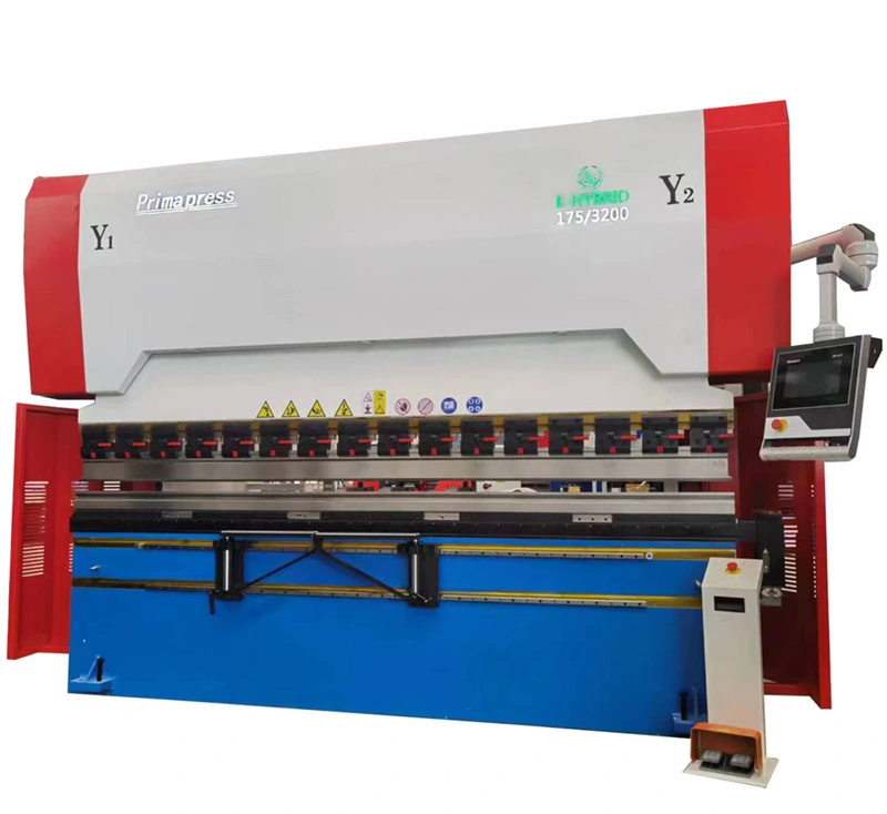 125t3200mm CNC Press Brake with Tp10s Controller with Electrical Crowning System