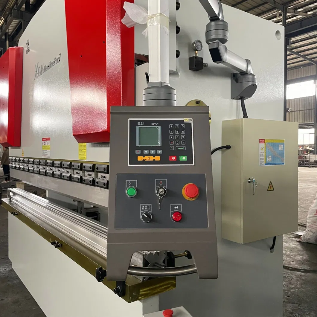 Metal Sheet Bender E21 Controller Hydraulic Press Brake Sheet Metal Bending Machine