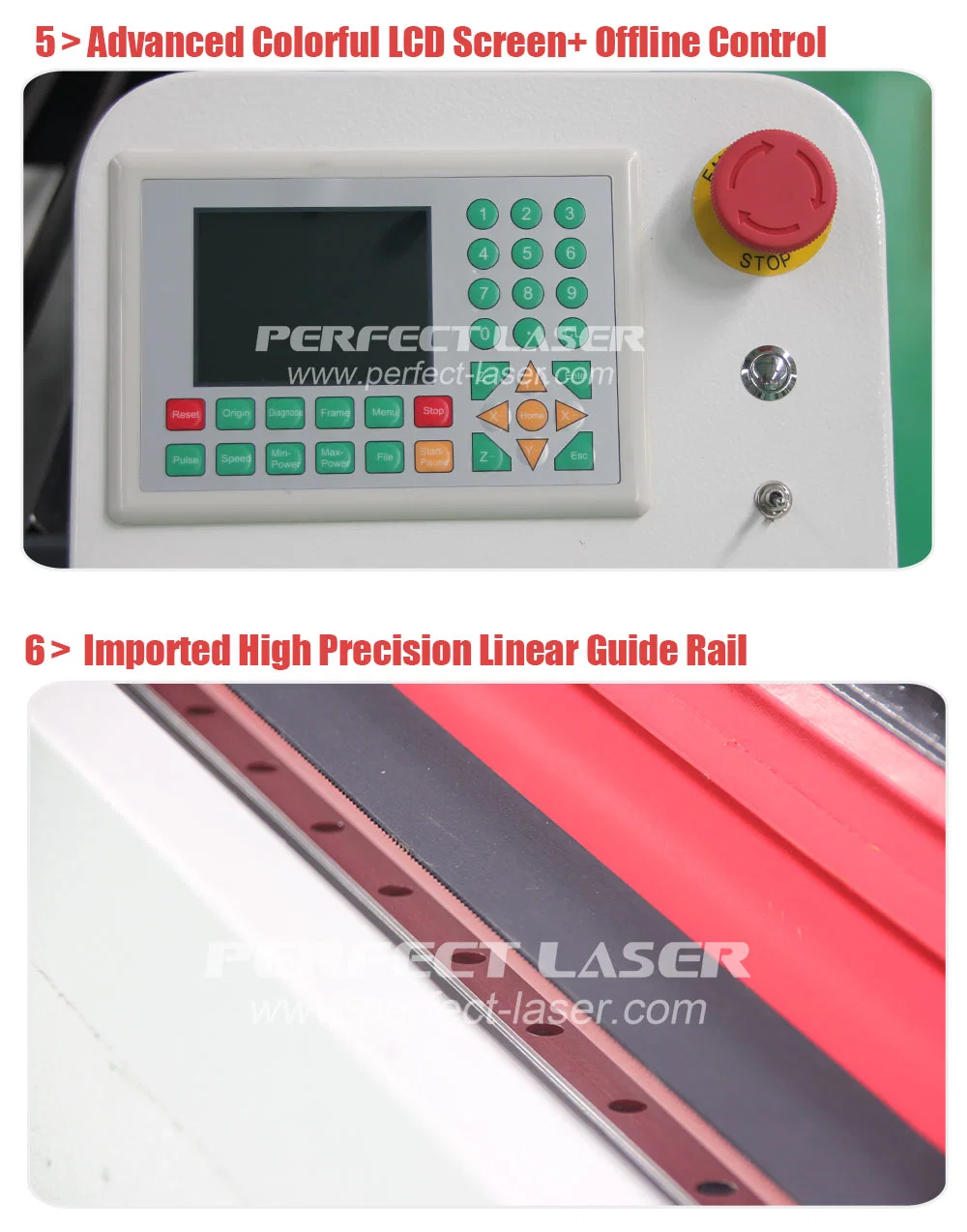 Perfect Laser-180W 260W 300W 400 Watts 1325 1212 1218 CNC Metal Steel &amp; Nonmetal Materials Wood/MDF/Aryclic/PVC Chinese CO2 Mixed Laser Cutting Machine Price