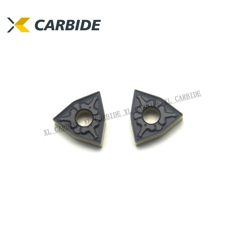 CNC Lathe Metal Cutting Tool Carbide Turning Inserts Wnmg080412-TM HS8125 Machining Steel