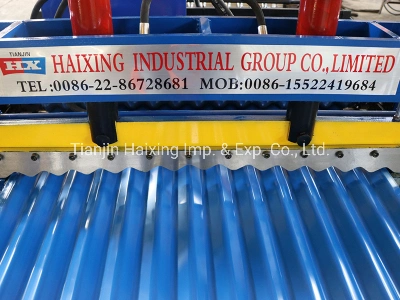 Corrugated Water Wave Iron Roof Forming Machine Metal