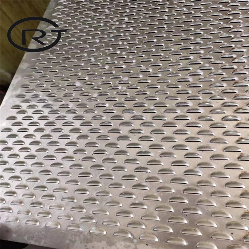 Slotted Hole Stainless Steel Flexible Thin Perforated Metal Sheet