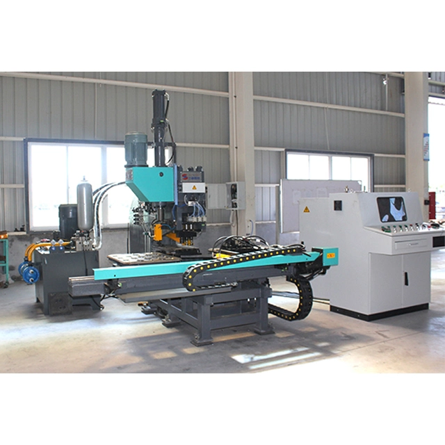 Raintech High Speed Hydraulic Plate Steel Punching Marking Processing Equipment