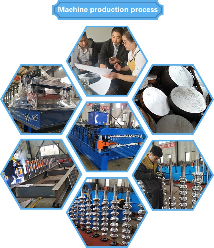 Roof Metal Tile Cold Steel Profile Roof Tile Roll Forming Machine