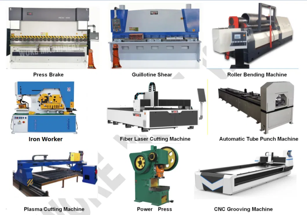 100 Tons Pressure Hydraulic Nc Press Brake Bending Machine