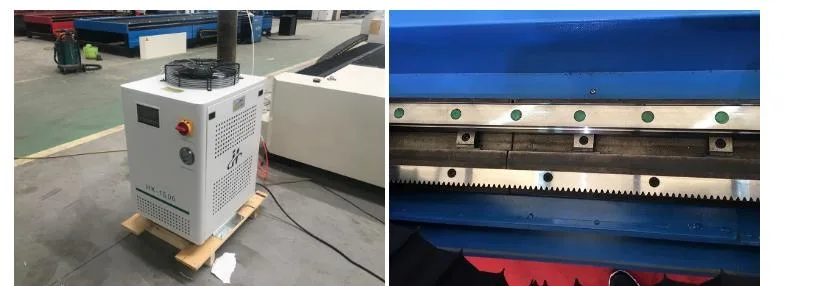Table Metal Sheet with Water Cooling CNC Fiber Laser Cutting Machine