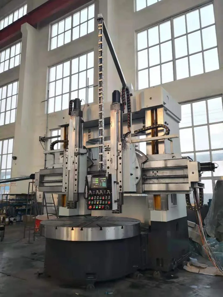 Cheapest Good Quality Manual CNC Two Axis Vertical Turret Lathe