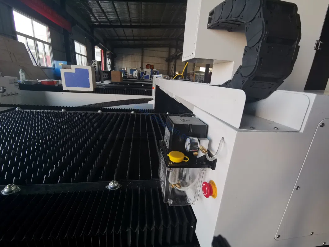 1000W/1500W/3000W CNC Fiber Laser Cutting Machine Single Working Table for Sheet Metal Processing