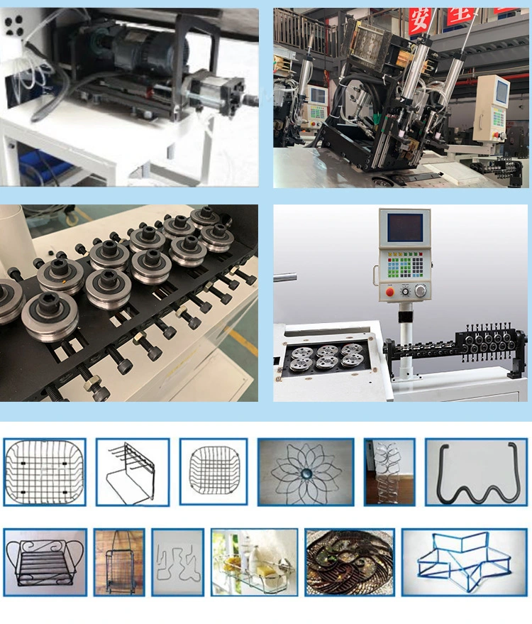 Automatic Stainless Steel Wire CNC 2D 2-6mm Wire Bending Machine