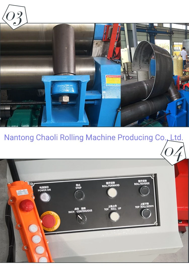 3 Roller Mechanical Plate Rolling Machine -Rolling Machine-Plate Rolling Machine-Plate Bending Machine-Electric Rolling Machine-Sheet Bending Machine