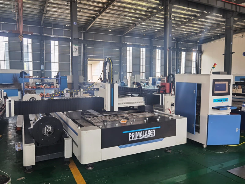 Primapress 1kw 1.5W 2kw 3kw CNC Hydraulic Fiber Laser Cutting Machine for Metal Engraving