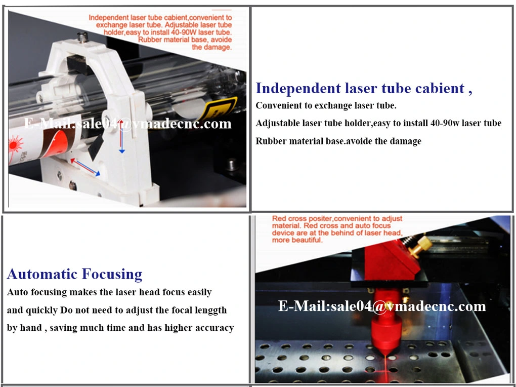 80W 100W 150W 3D CO2 CNC Fiber Laser Cutter/Engraver/ Marking /Printing /Laser Cutting for Wood Acrylic Plywood / Laser Engraving Cutting Machine