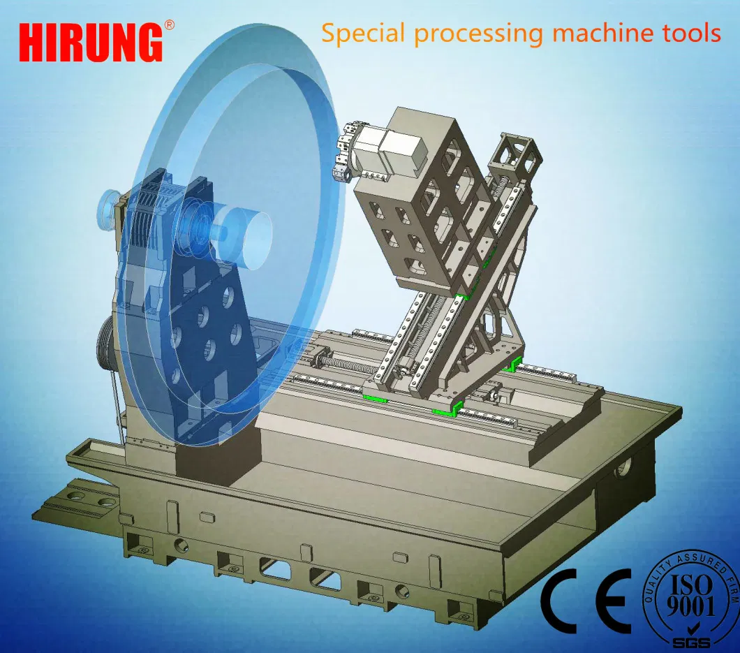 2019 Popular CNC Horizontal Turret Turning Lathe Machine, CNC Precision Metal Tool, CNC Lathe Machine (EL52L)