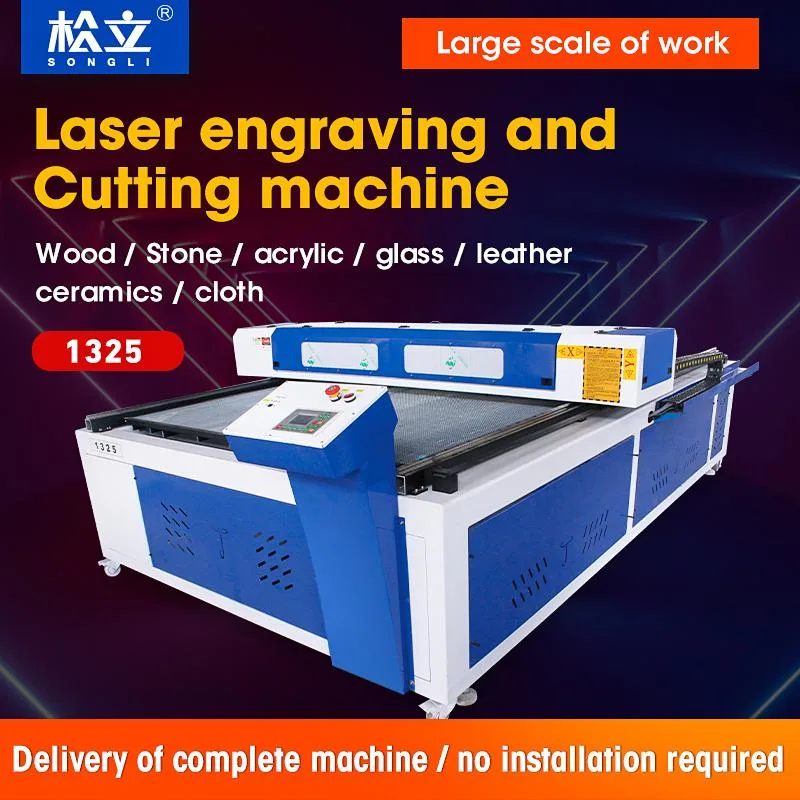 100W 130W CO2 Laser Engraving Machine 1325 CNC Laser Cutter Engraver for MDF Wood Plastic Leather