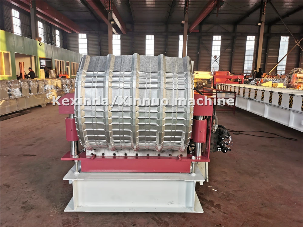 Automatic Arch Bending Curve Roof Panel Crimping Roll Forming Machine