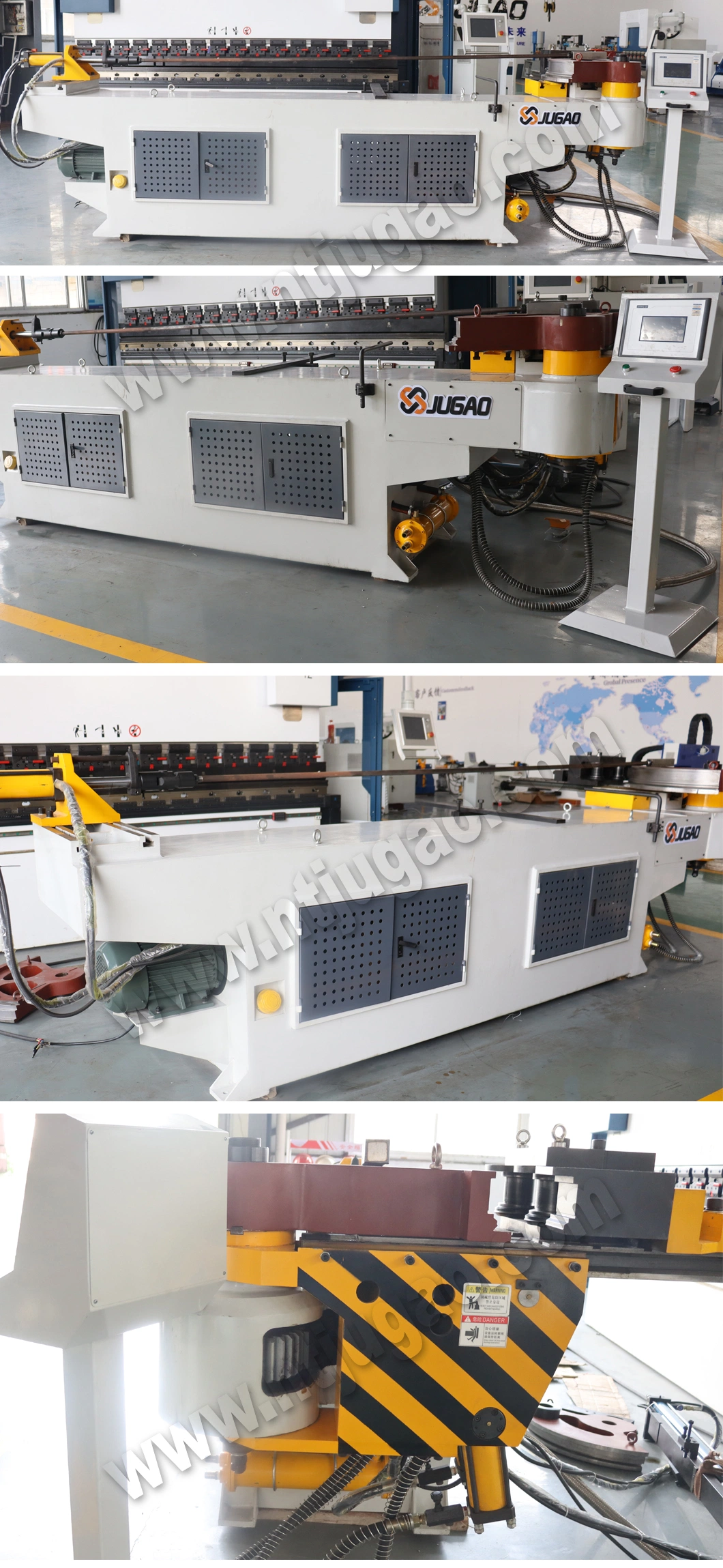 CNC Automatic Electric Exhaust Hydraulic Pipe Tube Bending Machine for Metal Ms Aluminum Copper Stainless Steel Square