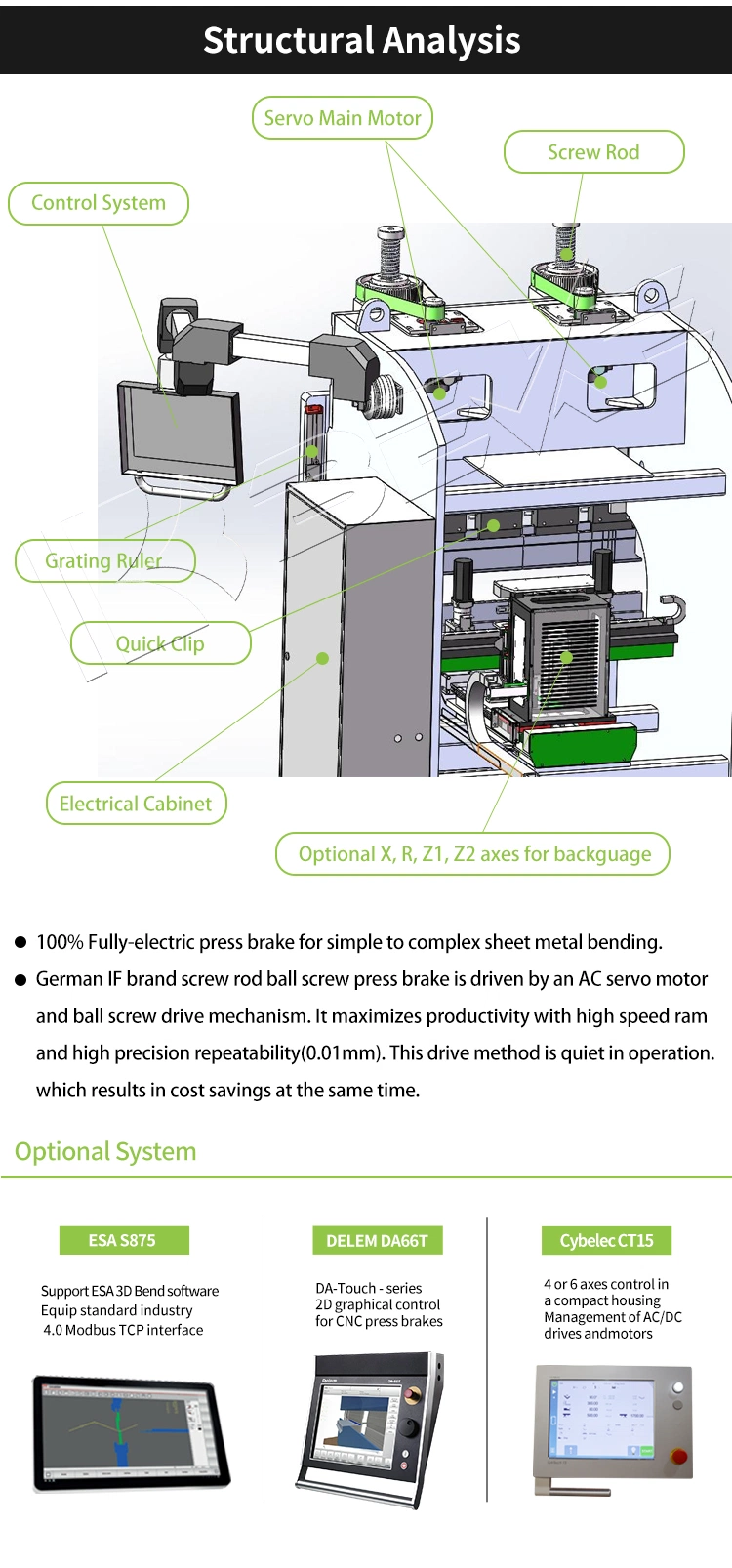 40ton Small CNC Servo Electric Mini Press Brake and Press Brake Bending Machine