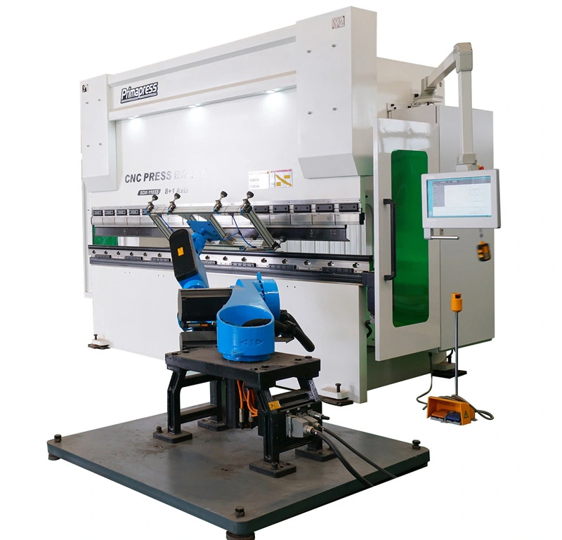 CNC Hydraulic Press Brake Machine We67K-100t3200 Delem Controller 4+1 Axis Bending Machine