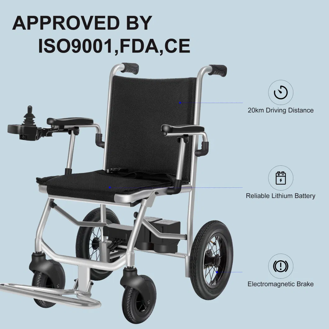 Luxury Electric Wheelchair 600W Electric Car for Wheelchair Foldable Electric Wheelchair for Teenagers