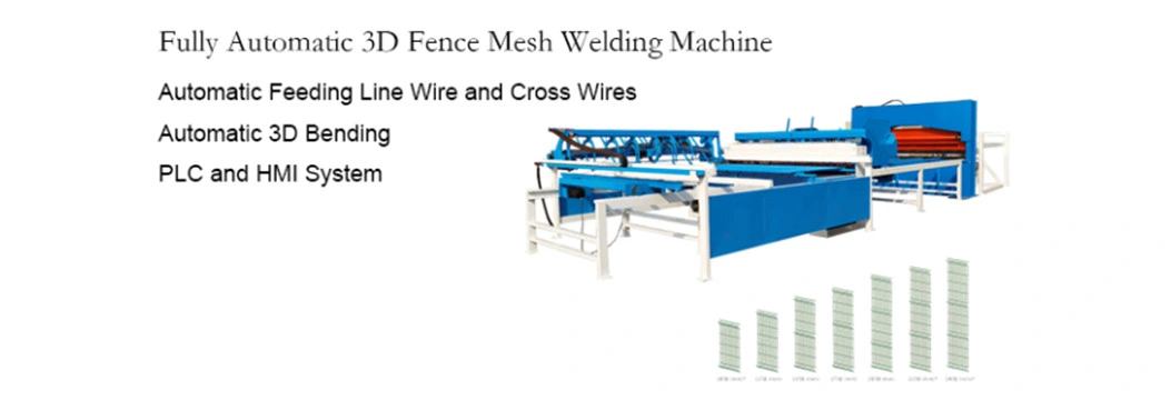 Factory Price 3D Folding Fence Panel Mesh Welding Machine