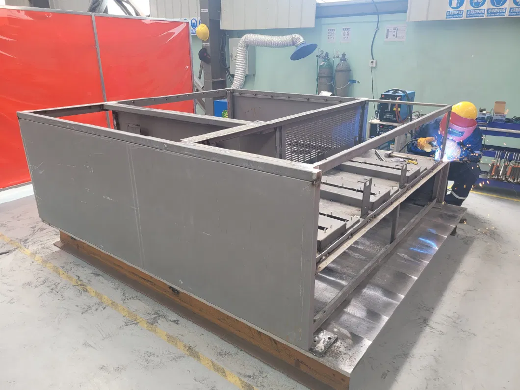 OEM Precision Sheet Metal Part Laser Cutting Black Oxidation Assembly Steel Panel