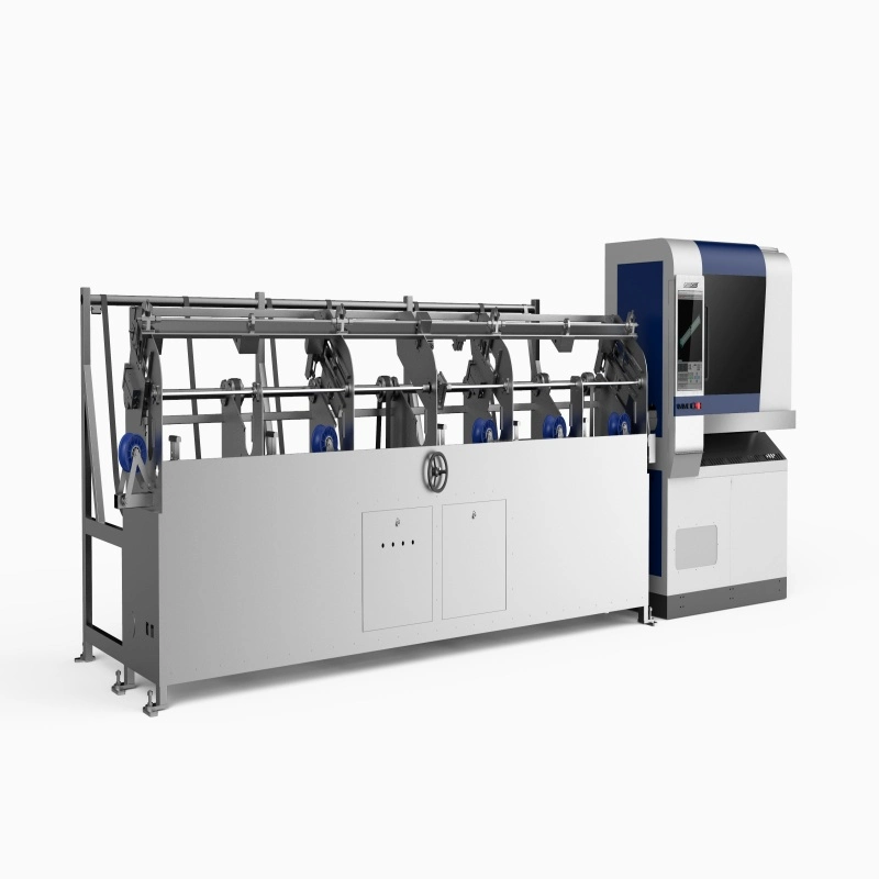 CNC Fiber Laser Cutting Machine High Speed Metal Tube Cutting Machine for Stainless Steel Small Tube