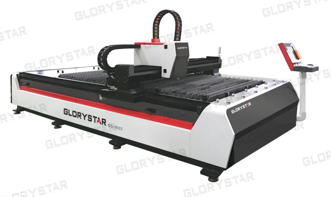 China 2kw CNC Industrial Fiber Laser Cutting Machine for Ss Metal