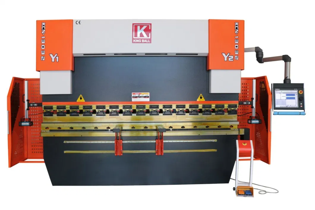 CNC 500 Ton Hydraulic Press Brake Machine 4+1 Axis CNC Machine Bending