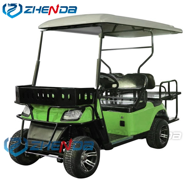Custom 4 6 8 10 Seater Lithium Batteries Folding Golf Carts Electric Golf Cart 36 Volt 4X4 Golf Buggy Electric Passenger Car