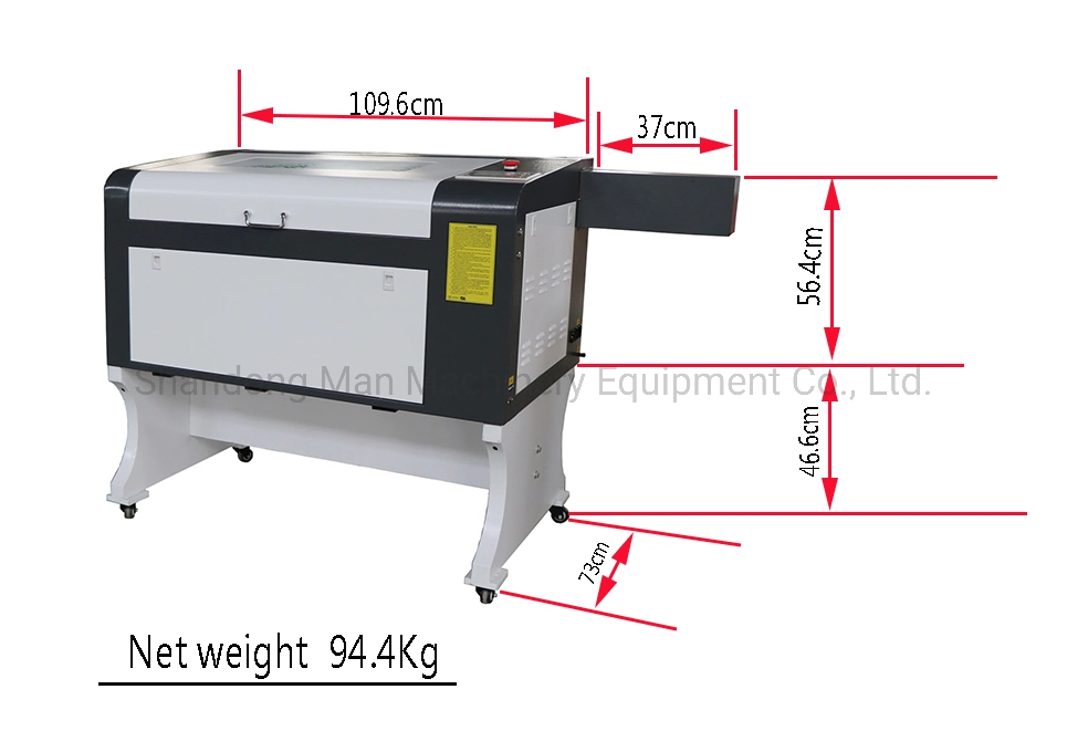 100W China Industrial WiFi Control CNC Laser Engraving Cutter Machine Factory