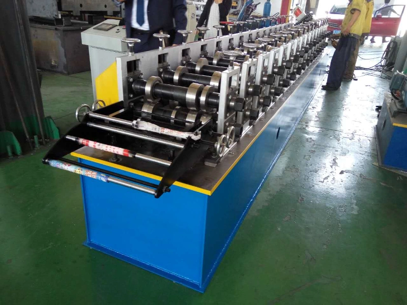 Experienced Steel Door Frame Roll Forming Making Machines and Door Frame Panel Folding Forming Machine