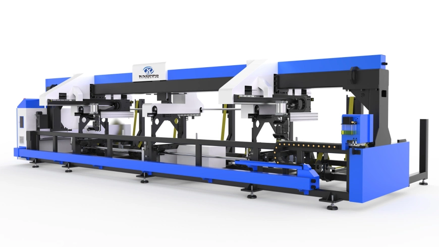 Kt6a Full Automatic CNC Fiber Laser Tube Pipe Cutting Machine Stainless Steel Square Tube Cutter