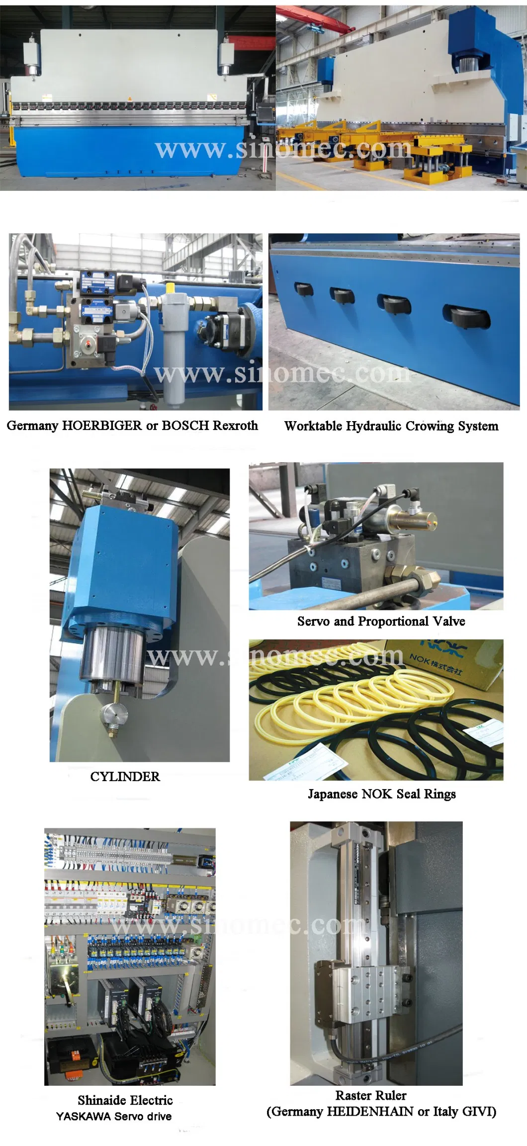 CNC Hydraulic Press Brake Automatic Operate /Sheet Metal Hydraulic Bending Machine (WE67K-600T/6000)