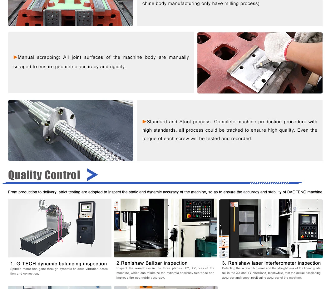 5 Axis Vertical CNC Machining Center 858V with Fanuc Controller