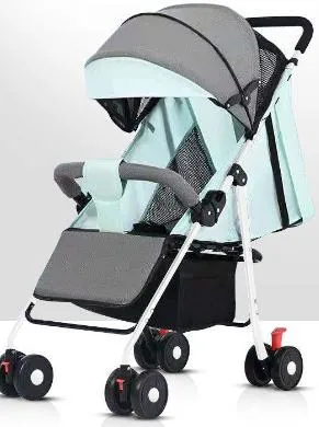 Baby Walking Machine Trolley Can Sit and Lie Stroller Trolley Folding Light out Baby Simple Umbrella Car for Children High Quality and Comfortable and Stable