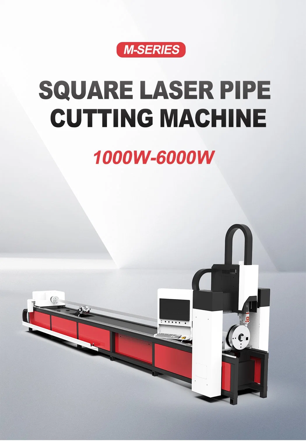 High Quality Cost Effective Square Round Pipe 6m Metal Steel Fiber CNC Laser Tube Cutting Machine