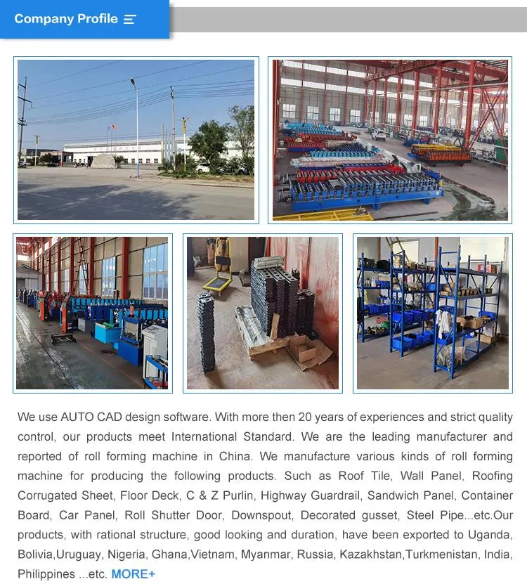 Wall Panel Double Layer Roofing Steel Profile Zinc Metal Roof Glazed Tile Iron Sheet Bending Making Cold Roll Forming Machine Price