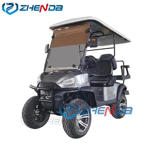 Custom 4 6 8 10 Seater Lithium Batteries Folding Golf Carts Electric Golf Cart 36 Volt 4X4 Golf Buggy Electric Passenger Car