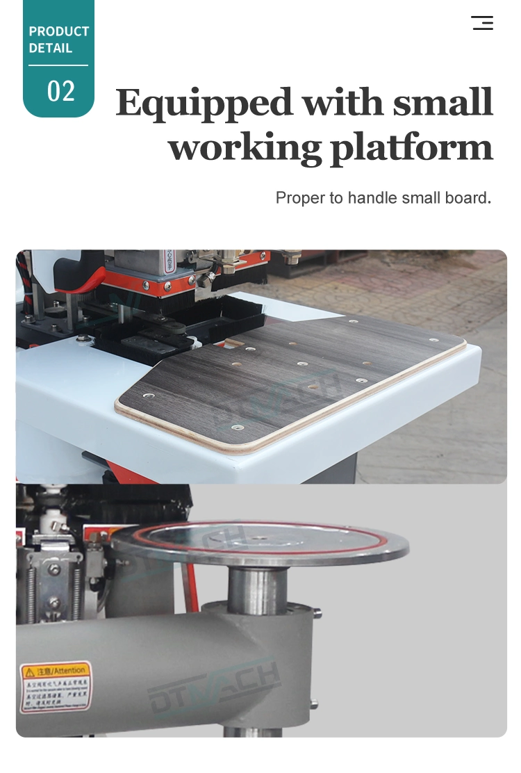 Dtmach F14X Special Shapes Folding Arm Wood Panel Round Edge Banding Machine