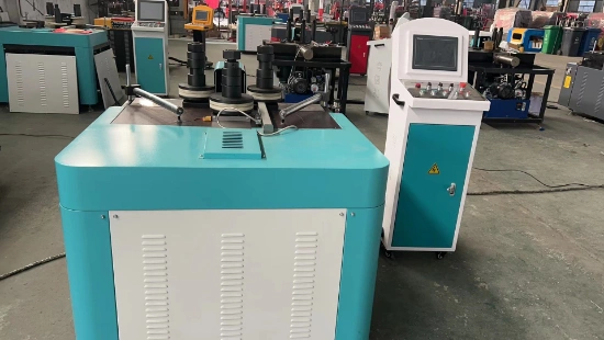 Nisen Lw-CNC-100 CNC Automatic Aluminum Round Metal Strip Tube Pipe Profile Bending Machine