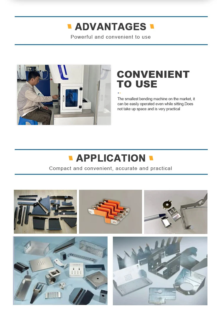 Energy Saving Arc Continuous Bending Mini Servo Press Brake