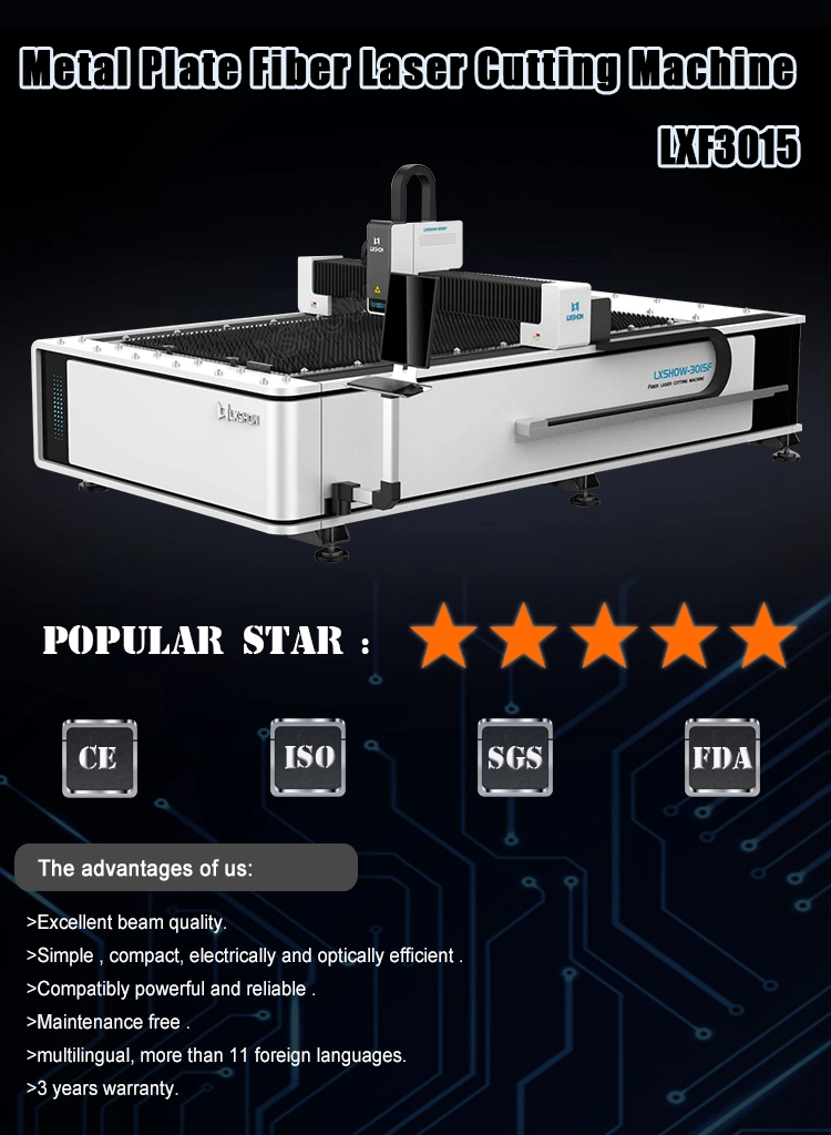 High Quality Small CNC Fiber Laser Cutting Machine Price with 500W 1500W Fiber for Metal